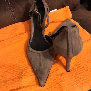 Studio pollini leather suede stilettos